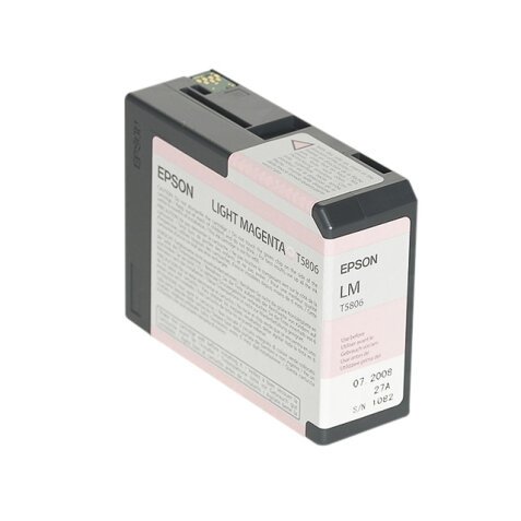 Epson T5806 - light magenta - original - ink cartridge