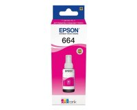 Epson inktfles T664, 7.500 pagina's, OEM C13T664340, magenta