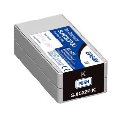 Epson SJIC22P(K) - zwart - origineel - inktcartridge