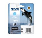 Epson T7605 - light cyan - original - ink cartridge