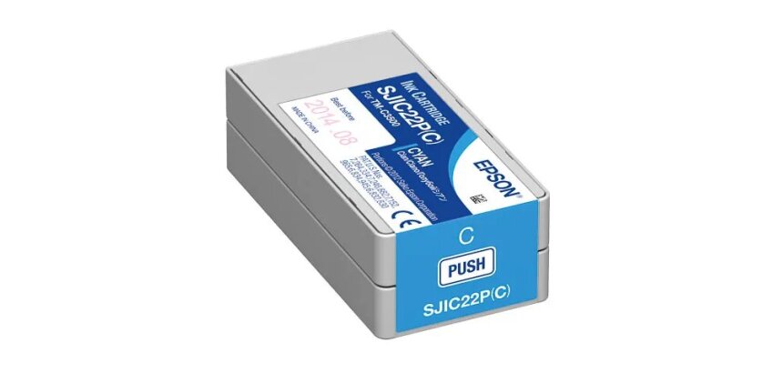 Epson SJIC22P(C) - cyaan - origineel - inktcartridge