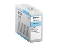 Epson T8505 - lichtcyaan - origineel - inktcartridge