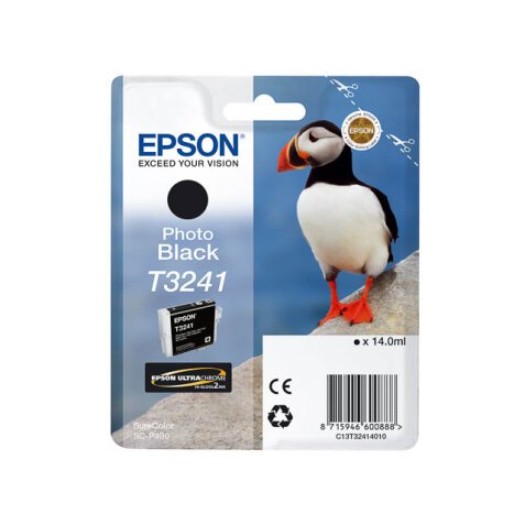 Epson T3241 - noir - original - cartouche d'encre