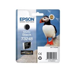 Epson T3248 - noir mat - original - cartouche d'encre
