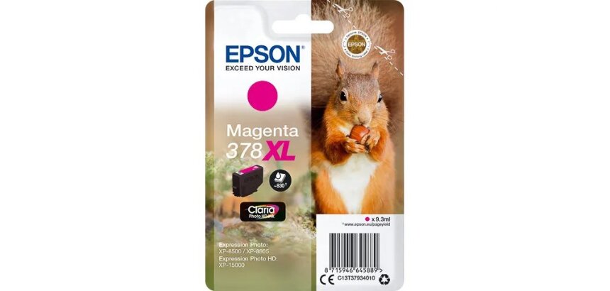 Epson 378XL - XL - Magenta - original - Tintenpatrone