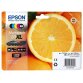 Epson 33XL Multipack - pack de 5 - XL - noir, jaune, cyan, magenta, photo noire - original - cartouche d'encre