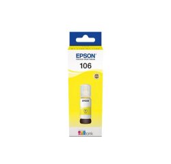 Epson bouteilles d'encre 106, 70 ml, OEM C13T00Q440, jaune