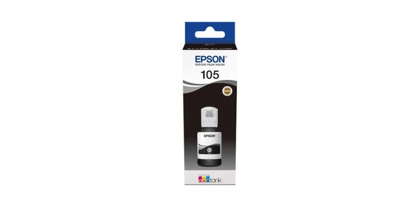 Epson 105 - black - original - ink tank