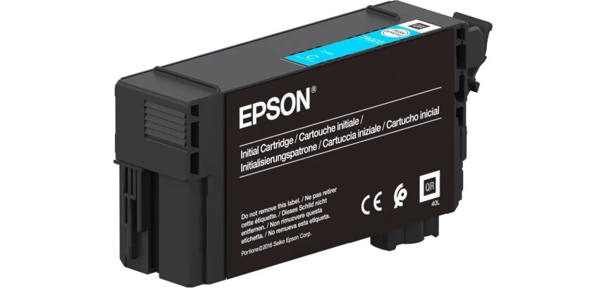 Epson T40D240 - cyan - original - ink cartridge