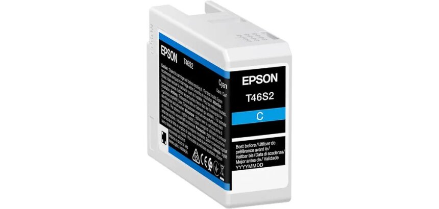 Epson T46S2 - cyan - original - cartouche d'encre