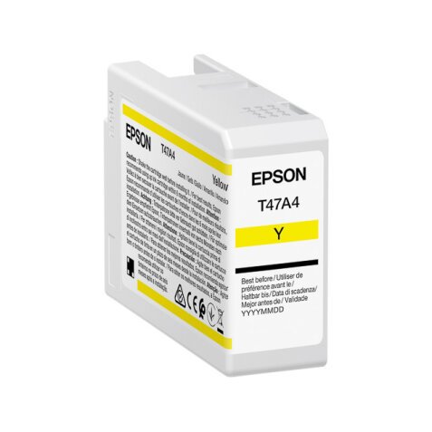 Epson T47A4 - yellow - original - ink cartridge