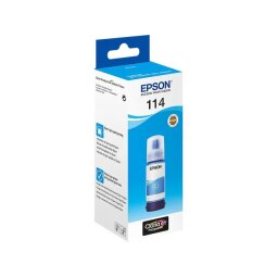 Epson 114 EcoTank Cyan ink bottle