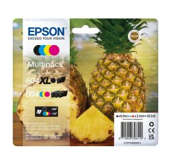 Epson 604XL Pack 4 cartouches couleurs pour imprimante jet d'encre