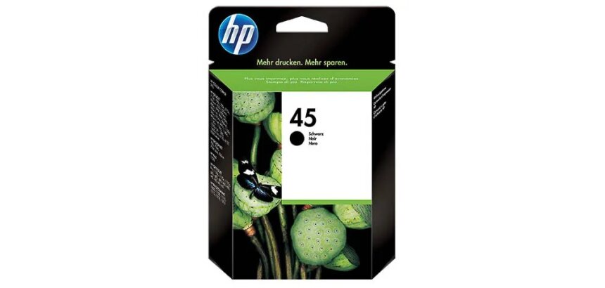 HP cartouche d'encre 45, 930 pages, OEM 51645AE, noir
