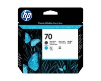 HP 70 - cyan, matte black - printhead