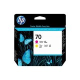 HP 70 - geel, magenta - printkop