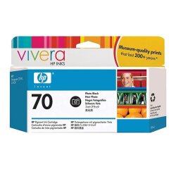 HP 70 - photo black - original - DesignJet - ink cartridge