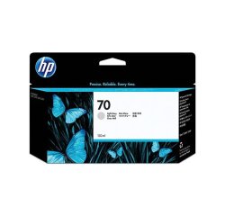 HP 70 - light gray - original - DesignJet - ink cartridge