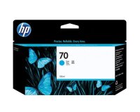 HP 70 - cyan - original - DesignJet - ink cartridge