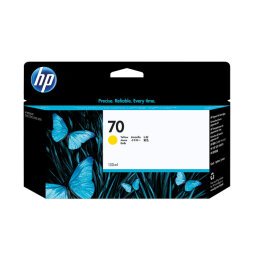 HP 70 - jaune - original - DesignJet - cartouche d'encre