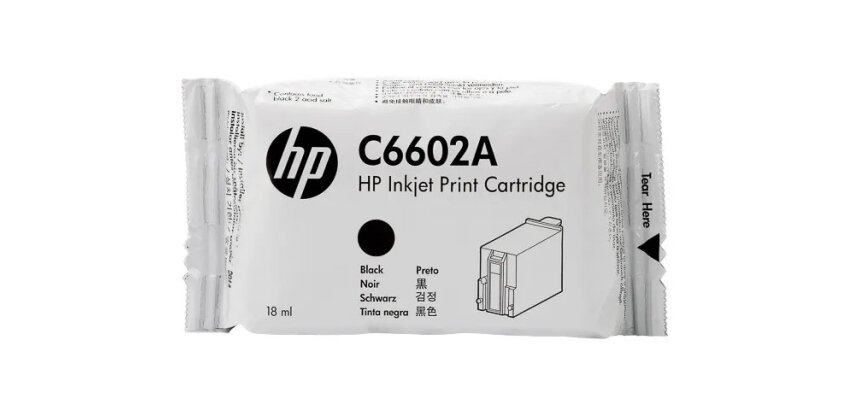 C6602A HP TIJ 1.0B Ink BLACK  7Mio Zeichen hohe Kapazitaet