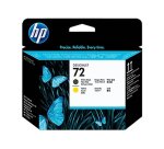 HP printkop 72, 130ml, OEM C9384A, zwart mat-geel