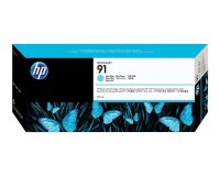HP 91 - light cyan - original - DesignJet - ink cartridge