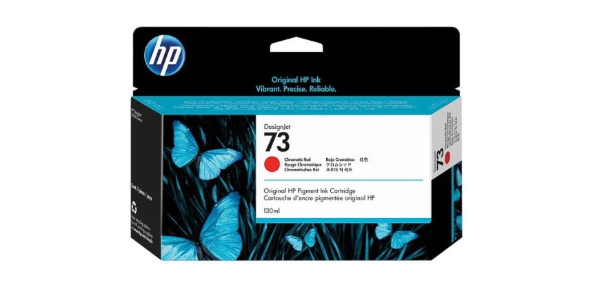 HP 73 - chromatic red - original - DesignJet - ink cartridge