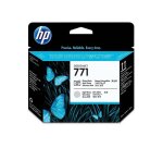 HP 771 - light gray, photo black - printhead