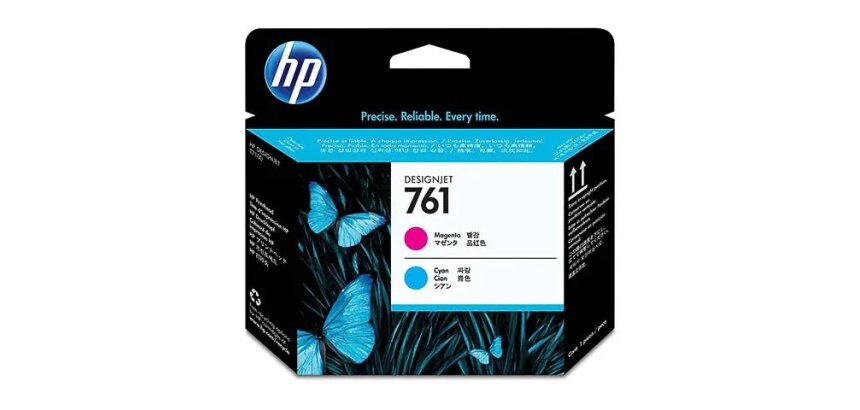 HP 761 - cyan, magenta - tête d'impression