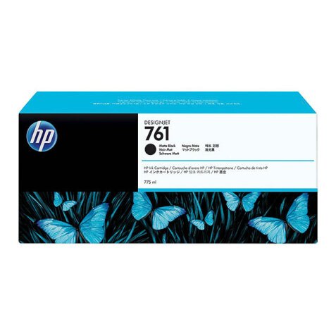 HP 761 - hoge capaciteit - matzwart - origineel - DesignJet - inktcartridge