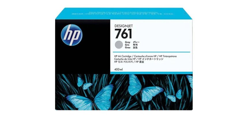 HP 761 - gris - original - DesignJet - cartouche d'encre