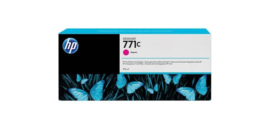 HP 771C - magenta - original - ink cartridge