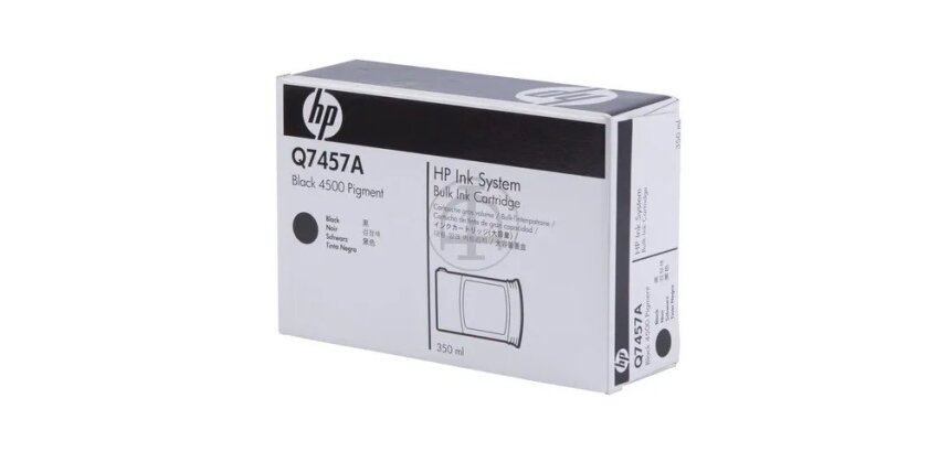 Q7457A HP 4500 TIJ 2.5 Encre Noir  350ml pigmentiert