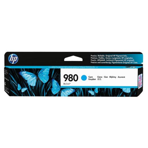 HP 980 - cyan - original - ink cartridge