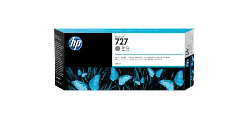 HP 727 - mit hoher Kapazität - Grau - original - DesignJet - Tintenpatrone