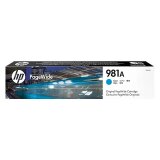 HP 981A - cyan - original - PageWide - ink cartridge