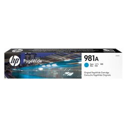 HP 981A - cyaan - origineel - PageWide - inktcartridge