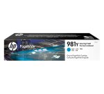 HP 981Y - Extra High Yield - cyan - original - PageWide - ink cartridge