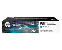 HP 981Y - Extra High Yield - cyan - original - PageWide - ink cartridge