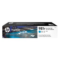 HP 981Y - extra hoog rendement - cyaan - origineel - PageWide - inktcartridge