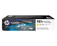 HP 981Y - Extra High Yield - yellow - original - PageWide - ink cartridge