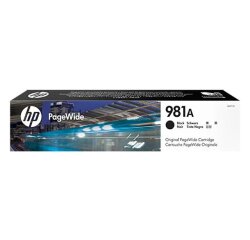 HP cartouche d'encre 981A, 6.000 pages, OEM J3M71A, PageWide, noir