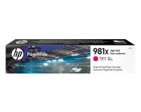 HP 981X - High Yield - magenta - original - PageWide - ink cartridge