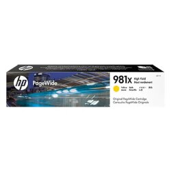 HP 981X - hoog rendement - geel - origineel - PageWide - inktcartridge