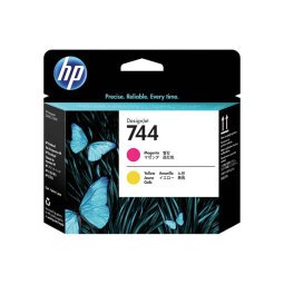 HP 744 - yellow, magenta - printhead