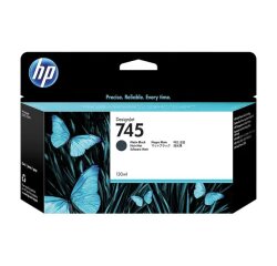 HP 745 - matte black - original - DesignJet - ink cartridge