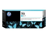 HP 745 - hoge capaciteit - cyaan - origineel - DesignJet - inktcartridge