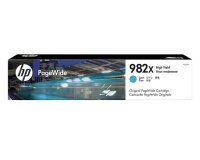 HP 982X - High Yield - cyan - original - PageWide - ink cartridge