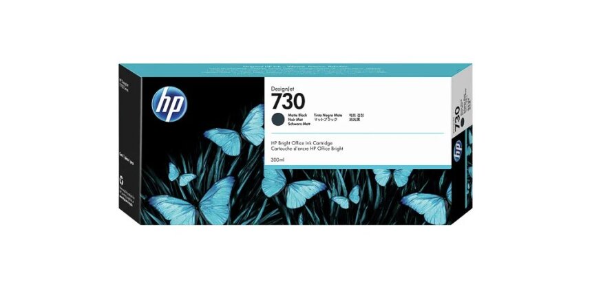 HP 730 DesignJet cartouche d’encre noir mat pour imprimante jet d'encre